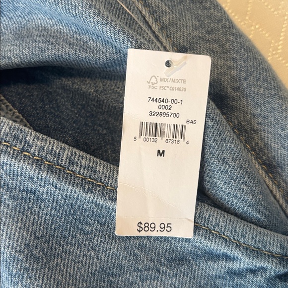 NWT GAP sweatpants jeans, mid rise horseshoe jeans - Picture 3 of 6